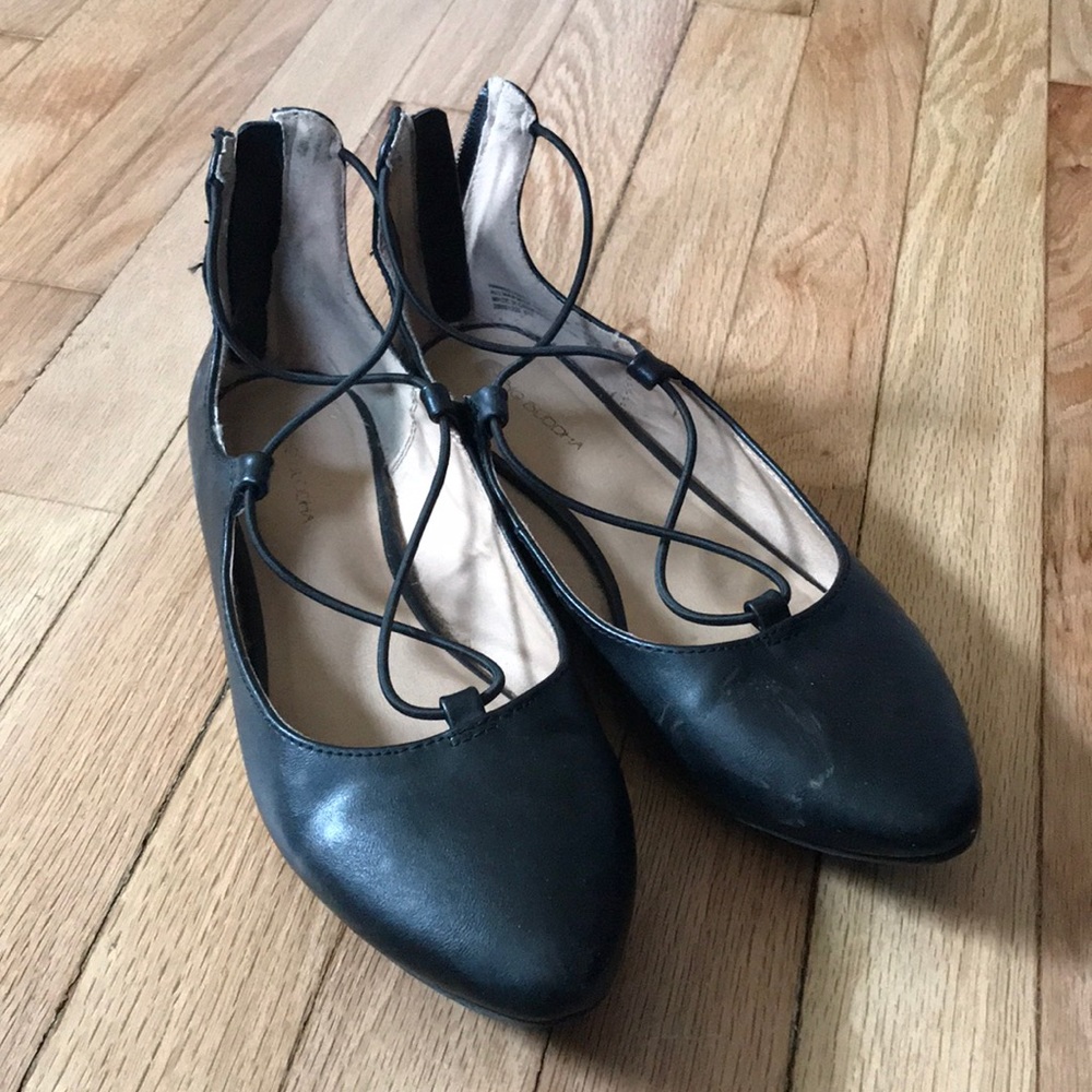 Black Lace Shoes